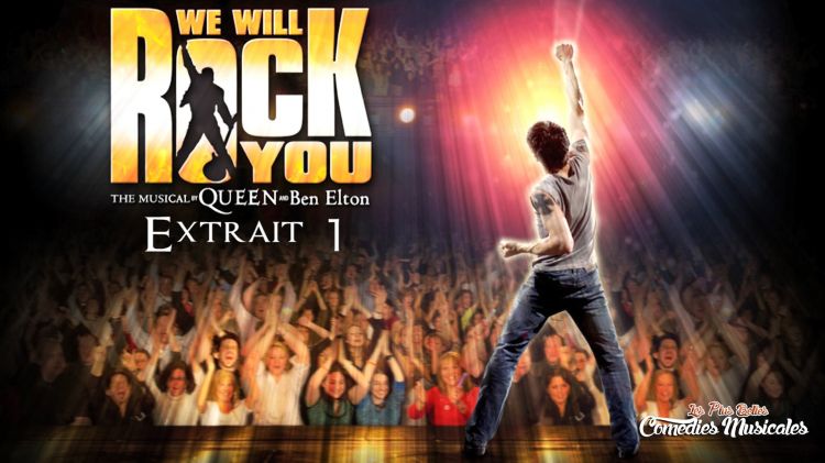 Comédie Musicale : We will rock you, Nathan Show World, Paris 75012